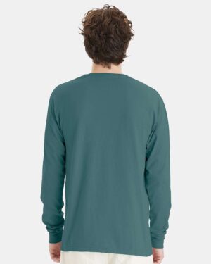 ComfortWash by Hanes Unisex Garment-Dyed Long Sleeve T-Shirt - Image 24