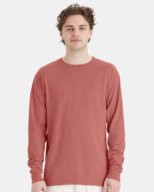 ComfortWash by Hanes Unisex Garment-Dyed Long Sleeve T-Shirt - Image 102
