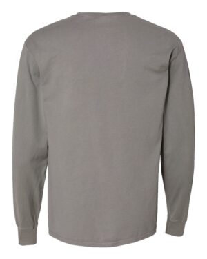 ComfortWash by Hanes Unisex Garment-Dyed Long Sleeve T-Shirt With a Pocket - Image 12