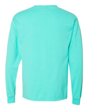 ComfortWash by Hanes Unisex Garment-Dyed Long Sleeve T-Shirt With a Pocket - Image 38