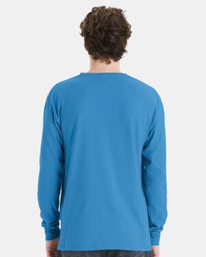 ComfortWash by Hanes Unisex Garment-Dyed Long Sleeve T-Shirt With a Pocket - Image 70