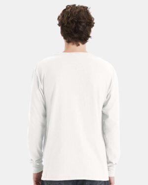 ComfortWash by Hanes Unisex Garment-Dyed Long Sleeve T-Shirt With a Pocket - Image 76