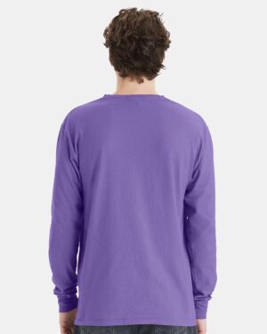 ComfortWash by Hanes Unisex Garment-Dyed Long Sleeve T-Shirt With a Pocket - Image 36