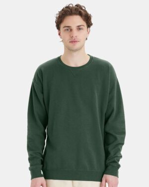 ComfortWash by Hanes Unisex Garment-Dyed Crewneck Sweatshirt - Image 61