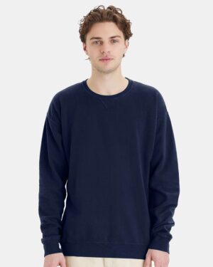 ComfortWash by Hanes Unisex Garment-Dyed Crewneck Sweatshirt - Image 97