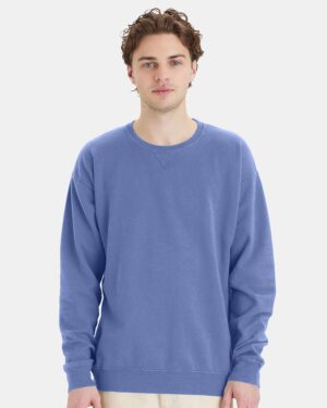 ComfortWash by Hanes Unisex Garment-Dyed Crewneck Sweatshirt - Image 67