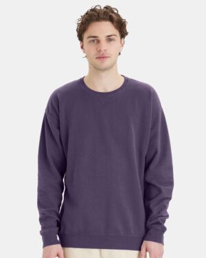 ComfortWash by Hanes Unisex Garment-Dyed Crewneck Sweatshirt - Image 79