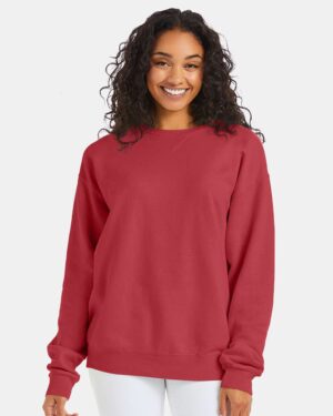 ComfortWash by Hanes Unisex Garment-Dyed Crewneck Sweatshirt - Image 43