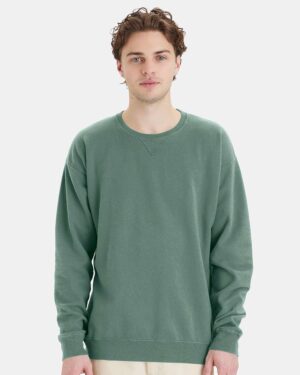 ComfortWash by Hanes Unisex Garment-Dyed Crewneck Sweatshirt - Image 49