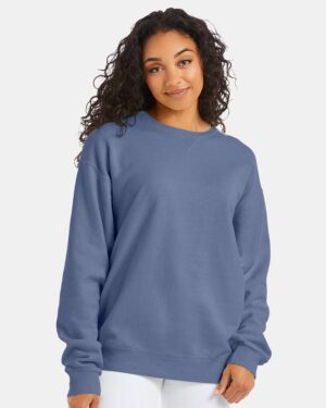 ComfortWash by Hanes Unisex Garment-Dyed Crewneck Sweatshirt - Image 121