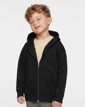 Rabbit Skins Toddler Full-Zip Fleece Hoodie Sweatshirt - Image 4