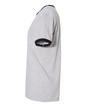 Next Level Unisex Cotton Ringer T-Shirt - Image 8