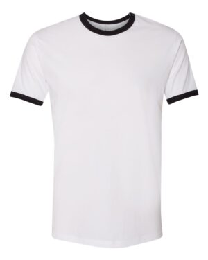 Next Level Unisex Cotton Ringer T-Shirt - Image 27