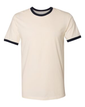 Next Level Unisex Cotton Ringer T-Shirt - Image 22