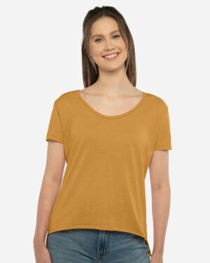 Next Level Women's Festival Scoop Neck T-Shirt - Image 7