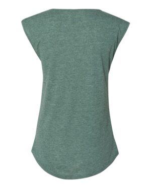 Next Level Women's Festival Sleeveless Deep V-Neck T-Shirt - Image 14