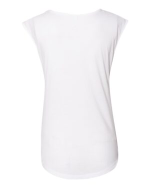 Next Level Women's Festival Sleeveless Deep V-Neck T-Shirt - Image 26