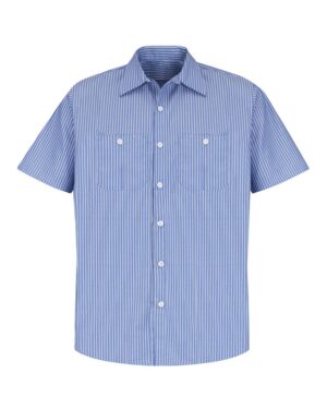 Red Kap Men's Tall Premium Short Sleeve Work Shirt - Image 7