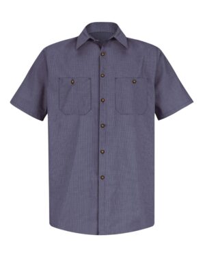 Red Kap Men's Tall Premium Short Sleeve Work Shirt - Image 5