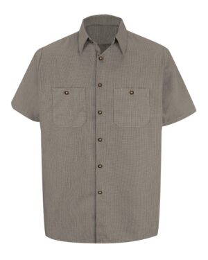 Red Kap Men's Tall Premium Short Sleeve Work Shirt - Image 11
