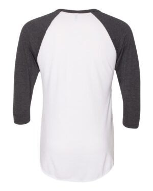 American Apparel Unisex 50/50 Raglan Three-Quarter Sleeve Tee - Image 5