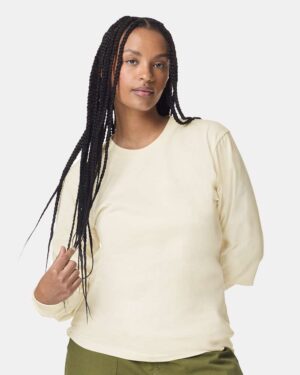 American Apparel Unisex Fine Jersey Long Sleeve Tee - Image 22