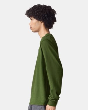 American Apparel Unisex Fine Jersey Long Sleeve Tee - Image 47