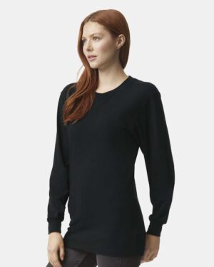 American Apparel Unisex Fine Jersey Long Sleeve Tee - Image 11