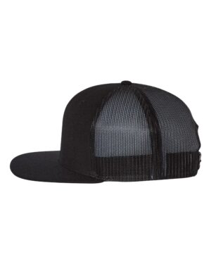 Richardson Wool Blend Flat Bill Trucker Cap - Image 3