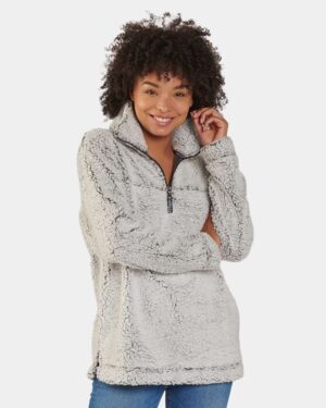 Boxercraft Unisex Sherpa Fleece Quarter-Zip Pullover - Image 20