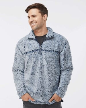 Boxercraft Unisex Sherpa Fleece Quarter-Zip Pullover - Image 30