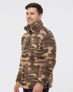 Boxercraft Unisex Sherpa Fleece Quarter-Zip Pullover - Image 5