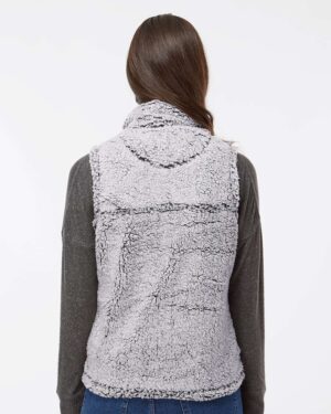 Boxercraft Women’s Sherpa Full-Zip Vest - Image 6