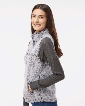 Boxercraft Women’s Sherpa Full-Zip Vest - Image 5