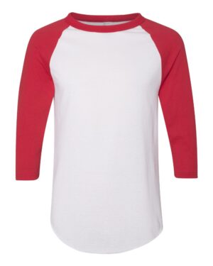 Augusta Sportswear Unisex Three-Quarter Raglan Sleeve Baseball Jersey T-Shirt - Image 28