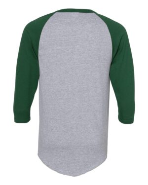 Augusta Sportswear Unisex Three-Quarter Raglan Sleeve Baseball Jersey T-Shirt - Image 5