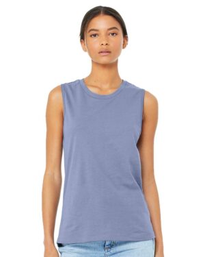 BELLA + CANVAS Women's Jersey Muscle Tank - Image 28