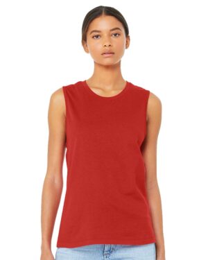 BELLA + CANVAS Women's Jersey Muscle Tank - Image 49