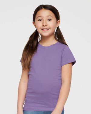 LAT Girls' Fine Jersey Tee - Image 40