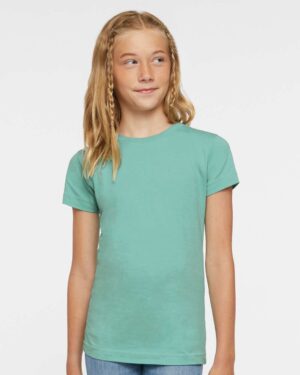 LAT Girls' Fine Jersey Tee - Image 79