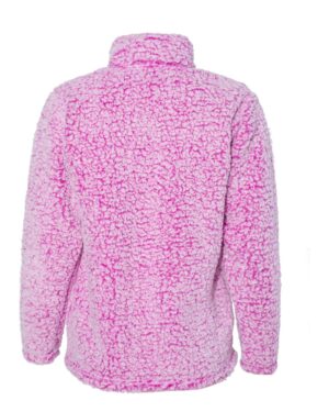 J. America Women’s Epic Sherpa Quarter-Zip Pullover - Image 26