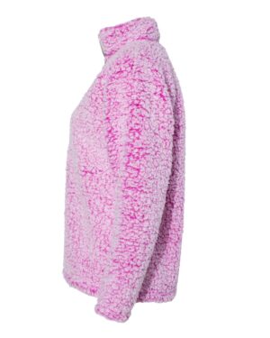 J. America Women’s Epic Sherpa Quarter-Zip Pullover - Image 27