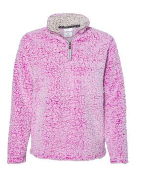 J. America Women’s Epic Sherpa Quarter-Zip Pullover - Image 25