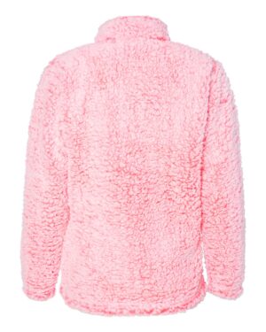 J. America Women’s Epic Sherpa Quarter-Zip Pullover - Image 20