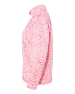 J. America Women’s Epic Sherpa Quarter-Zip Pullover - Image 21