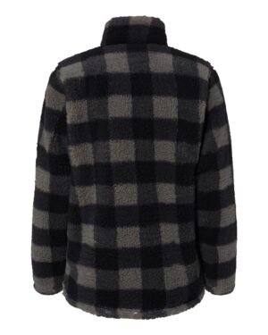 J. America Women’s Epic Sherpa Quarter-Zip Pullover - Image 14