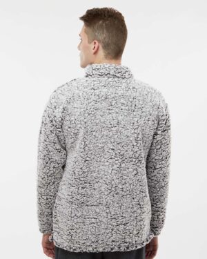 J. America Men's Sherpa Quarter-Zip Pullover - Image 12