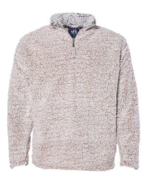 J. America Men's Sherpa Quarter-Zip Pullover - Image 13