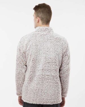J. America Men's Sherpa Quarter-Zip Pullover - Image 18