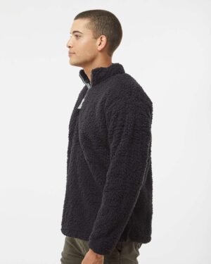 J. America Men's Sherpa Quarter-Zip Pullover - Image 5